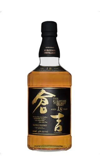 マツイピュアモルトウィスキー「倉吉18年」